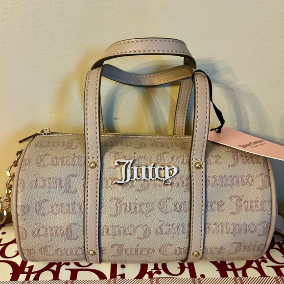 Juicy Couture Handbags - Juicy Couture Cream Mini Bag with Gold Hardware
